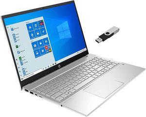 2021 HP Pavilion 15.6" FHD Touchscreen Laptop 11th Gen 4-Core Intel i5-1135G7 12GB DDR4 512GB NVMe SSD Iris Xe Graphics HDMI Webcam Bluetooth Backlit Keyboard Windows 10 Home w/ RATZK 32GB U (1W7T7UA)