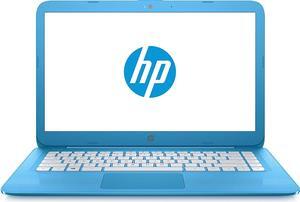 HP Stream 14-cb011wm, 14" HD Display, Intel N3060, 4GB RAM, 32GB SSD, Windows 10 Home S Mode, Blue (5LH92UA)