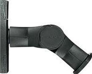 Sanus - Tilt and Swivel Wall Mount for Most Speakers up to 8 Lbs. - Black (WMS3B)