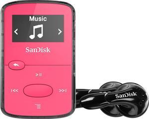 SanDisk - Clip Jam 8GB* MP3 Player - Pink (SDMX26-008G-G46P)