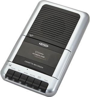 Jensen - Cassette Player/Recorder - Silver (MCR-100)