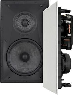 Sonance - VP86 RECTANGLE - Visual Performance 8" 3-Way In-Wall Rectangle Speakers (Pair) - Paintable White (VP86RECTANGLE)