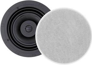 Sonance - VP64R SINGLE SPEAKER - Visual Performance 6-1/2" 2-Way In-Ceiling Speaker (Each) - Paintable White