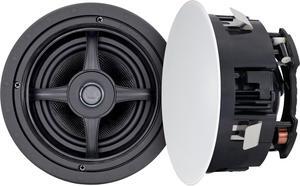 Sonance - MAG6R - Mag Series 6-1/2" 2-Way In-Ceiling Speakers (Pair) - Paintable White (MAG6R)