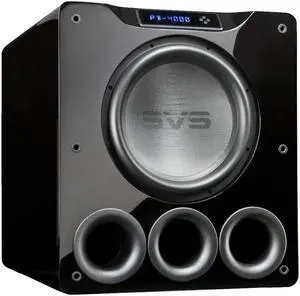 SVS - 13-1/2" 1200W Powered Subwoofer - Gloss Piano Black (PB-4000-PIANOGLOSS)