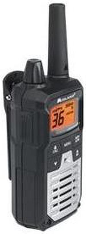 Midland - X-TALKER 40-Mile, 22-Channel FRS/GMRS 2-Way Radios (Pair) - Silver/Black (T290VP4)