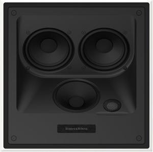 Bowers  and  Wilkins - CI700 Series In Ceiling 3-way Angled Speaker w/4" midrange, dual 5" bass drivers, includes retrofit back box (each) - White (CCM73S2)