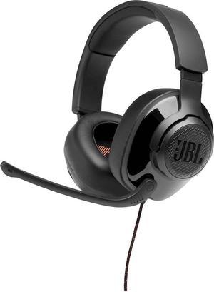 JBL - Quantum 300 Wired Stereo Gaming Headset for PC, PS4, Xbox One, Nintendo Switch and Mobile Devices - Black (JBLQUANTUM300BLKAM)