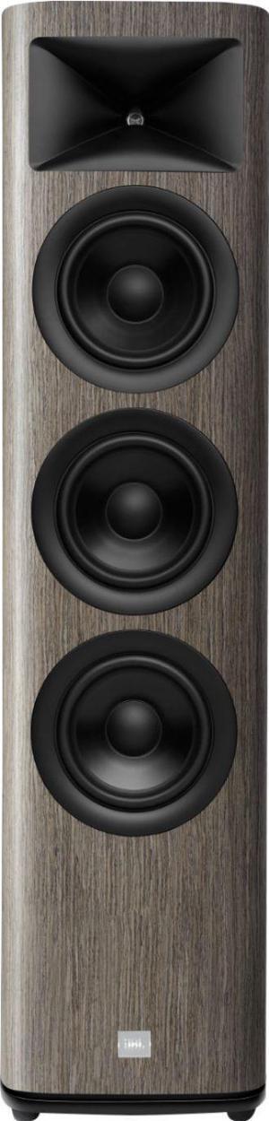 JBL - HDI3600 Triple 6.5-inch 2-1/2 way Floorstanding Loudspeaker with 1" compression tweeter - Gray Oak Finish (JBLHDI3600GRO)