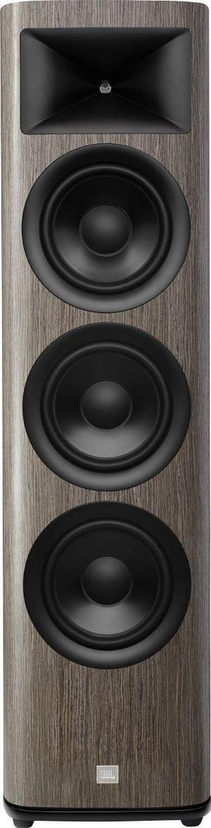 JBL - HDI3800 Triple 8-inch 2-1/2 way Floorstanding Loudspeaker with 1" compression tweeter - Gray Oak Finish (JBLHDI3800GRO)