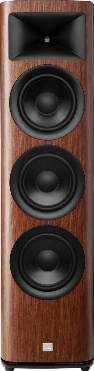 JBL - HDI3800 Triple 8-inch 2-1/2 way Floorstanding Loudspeaker with 1" compression tweeter - Walnut Wood Finish (JBLHDI3800WAL)