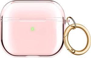 SaharaCase - Hybrid Flex Series Case for Apple AirPods 3 (3rd Generation) - Transparent Pink (HP00077)
