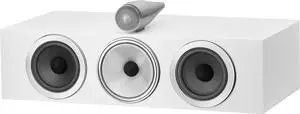 Bowers  and  Wilkins - 700 Series 3 Center Channel with 1" Tweeter On Top and Two 6.5" Bass Drivers (Each) - White (HTM71S3WHITE)