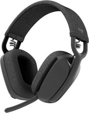Logitech - Zone Vibe 100 Bluetooth Over Ear Headphones with Noise-Cancelling Microphone - Graphite (981-001256)