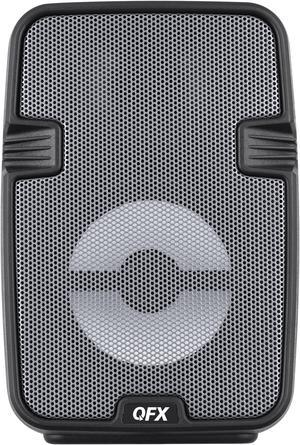 QFX - Portable Bluetooth Rechargeable Speaker - Gray (BT-60CHR)