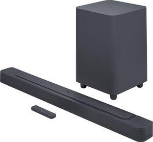 JBL - BAR 500 5.1ch Soundbar with Multibeam and Dolby Atmos - Black (JBLBAR500PROBLKAM)