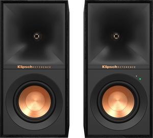 Klipsch - Reference 4" 35W 2-Way Powered Speakers (Pair) - Black (1071484)