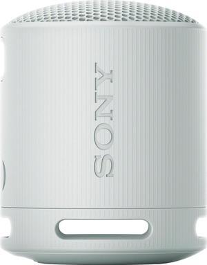 Sony - XB100 Compact Bluetooth Speaker - Light Gray (SRSXB100/H)