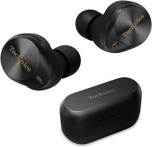 Technics - Premium HiFi True Wireless Earbuds with Noise Cancelling, 3 Device Multipoint Connectivity, Wireless Charging - Black (EAH-AZ80-K)