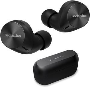 Technics - HiFi True Wireless Earbuds with Noise Cancelling and 3 Device Multipoint Connectivity with Wireless Charging - Black (EAH-AZ60M2-K)