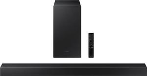 Samsung - A series | 2.1.ch Dolby  and  DTS | Soundbar - Titan Black (HW-A445/ZA)