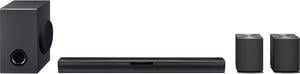LG - 4.1 ch Sound Bar with Wireless Subwoofer and Rear Speakers - Black (SQC4R)