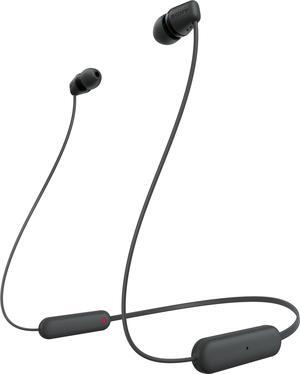 Sony - WIC100 Wireless In-ear Headphone - Black (WIC100/B)