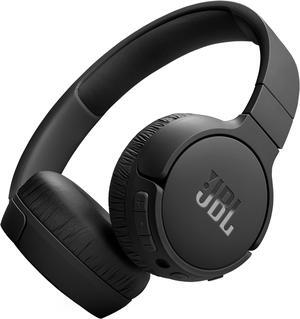 JBL - Adaptive Noise Cancelling Wireless On-Ear Headphone - Black (JBLT670NCBLKAM)
