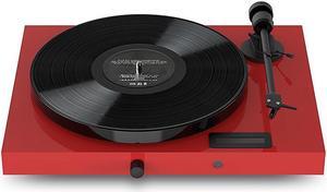 Pro-Ject - Juke Box E1 Record Player w/ Receiver - Red (JUKEBOXE1-RED)