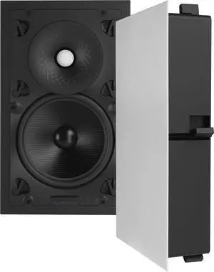 Sonance - VX86 RECTANGLE - Visual Experience Series 8" Large Rectangle 2-Way Speakers (Pair) - Paintable White (96007)