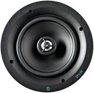 Definitive Technology - DT Series 6.5" 2-Way In-Ceiling Speaker (Each) - Black (DT6.5R)