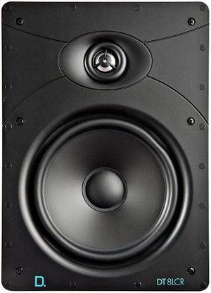 Definitive Technology - DT Series 8" 2-Way In-Wall Speaker (Each) - Black (DT8LCR)