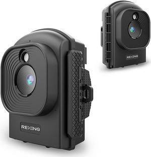 Rexing - TL1 Time-Lapse Camera 1080P Full HD Video with 2.4" LCD and 110° Wide-Angle Lens - Black (BBYTL1)