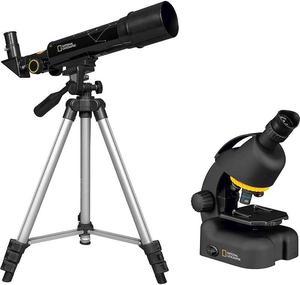 National Geographic - 50mm Refractor Telescope and Microscope Set (80-30124)