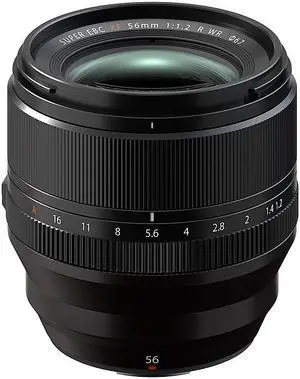 Fujifilm - FUJINON XF56MMF1.2 R WR Lens (16780028)