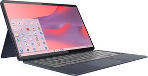 Lenovo - IdeaPad Duet 5 Chromebook - 13.3" OLED 1920x1080 Touch 2in1 Tablet - Snapdragon 7cG2 - 8GB - 128GB eMMC - with Keyboard - Abyss Blue (82QS001HUS)