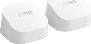 eero - 6+ AX3000 Dual-Band Mesh Wi-Fi 6 System (2-pack) - White (R010211)
