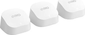 eero - 6+ AX3000 Dual-Band Mesh Wi-Fi 6 System (3-pack) - White (R010311)