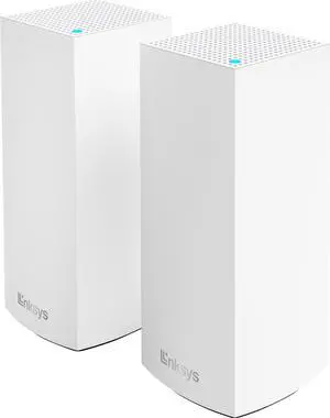 Linksys - Atlas 6 WiFi 6 Router AX3000 Dual-Band WiFi Mesh Wireless Router (2-pack) - White (MX2002)