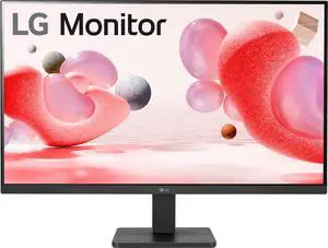 LG - 27" IPS 3-Side Borderless FHD 100Hz AMD 100Hz FreeSync Monitor (HDMI) - Black (27MR400-B.AUSQ)