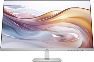 HP - 27" IPS LED FHD 100Hz Monitor with Adjustable Height (HDMI, VGA) - Silver  and  Black (527SH)