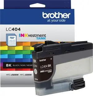 Brother - LC404BK INKvestment Tank Ink Cartridge - Black (LC404BKS)