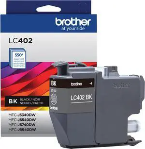 Brother - LC402BK Standard Yield Ink Cartridge - Black (LC402BKS)