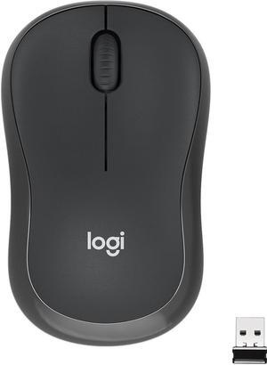 Logitech - M220 SILENT Wireless Optical Ambidextrous Mouse - Graphite (910-006127)