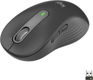 Logitech - Signature M650 L Full-size Wireless Scroll Mouse with Silent Clicks - Graphite (910-006231)