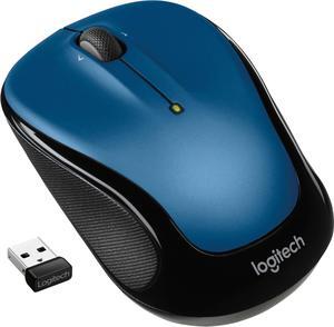 Logitech - M325s Wireless Optical Ambidextrous Mouse - Blue (910-006829)