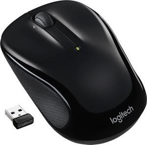 Logitech - M325s Wireless Optical Ambidextrous Mouse - Black (910-006825)