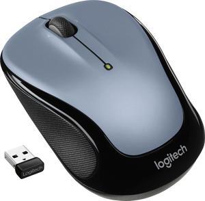Logitech - M325s Wireless Optical Ambidextrous Mouse - Light Silver (910-006824)