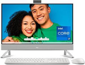 Dell Inspiron 7720 All in One Desktop - 27-inch FHD Touchscreen Display, Intel Core i7-1355U, 32GB RAM, 512GB SSD + 1TB HDD, NVIDIA GeForce MX550 GDDR6, Windows 11 Pro, Services Included - Whi (D5TMY)