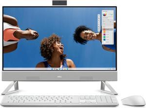 Dell Inspiron 5420 23.8" FHD Touchscreen All-in-One Desktop - 13th Gen Intel Core i7-1355U 10-Core up to 5.0 GHz, 16GB RAM, 256GB NVMe SSD + 1TB HDD, Intel UHD Graphics, Windows 11 Home, White